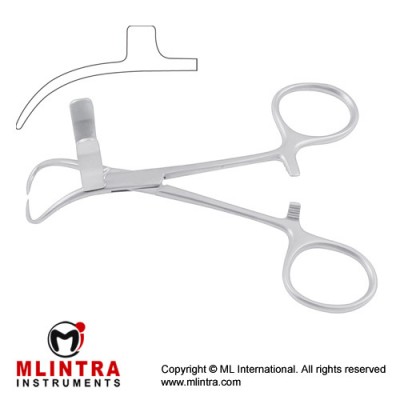 Backhaus Towel Clamp With Tube Holder Stainless Steel, 13 cm - 5"